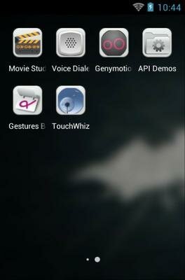 Batman android theme application menu