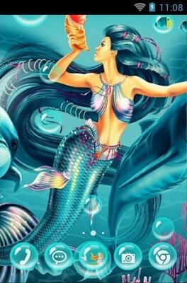 android theme 'Mermaid Theme'