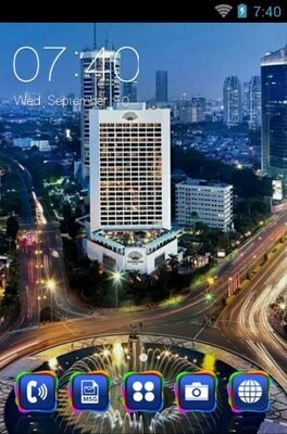 android theme 'Jakarta City'