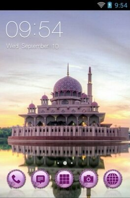 android theme 'Putra Mosque'