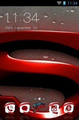 android theme 'Superman'