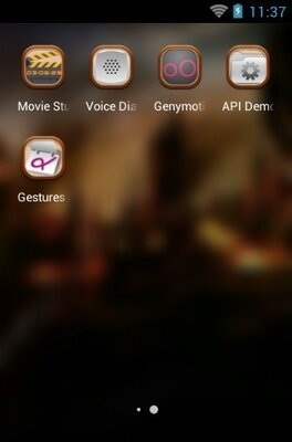 Harry Potter android theme application menu