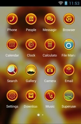 Step Up All In android theme application menu