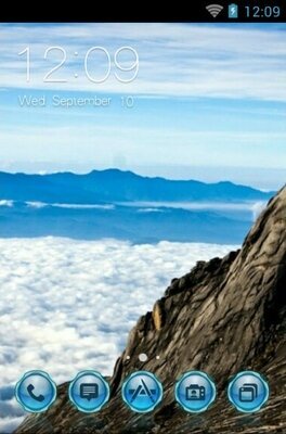 android theme 'Mount Kinabalu'