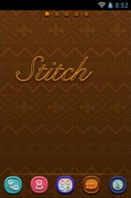 android theme 'Stitch'