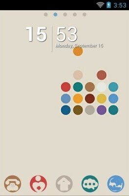 android theme 'Color Dot'