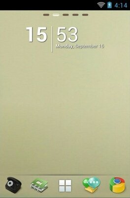 android theme 'Fade Time'