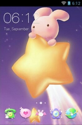 android theme 'Bunny Came'