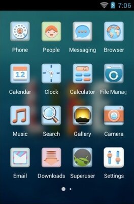 Life android theme application menu