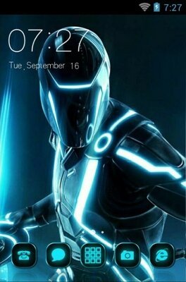 android theme 'Tron'