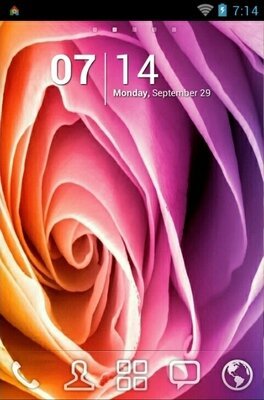 android theme 'Rose'