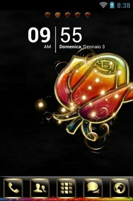 Colour Rose android theme