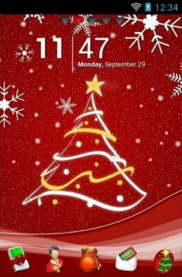 android theme 'Merry Christmas'