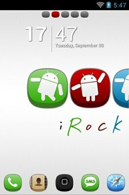 android theme 'IRock'