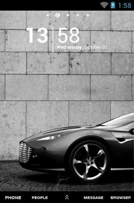 Aston Martin android theme wallpaper