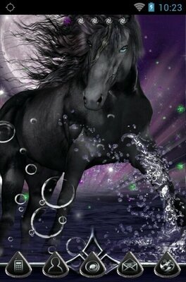 android theme 'Black Horse'