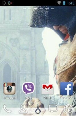 Assassin's Creed Unity android theme wallpaper