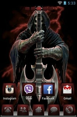 android theme 'Rock God'