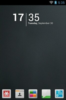 android theme 'Blurie'