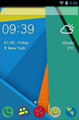 android theme 'Material Flat'